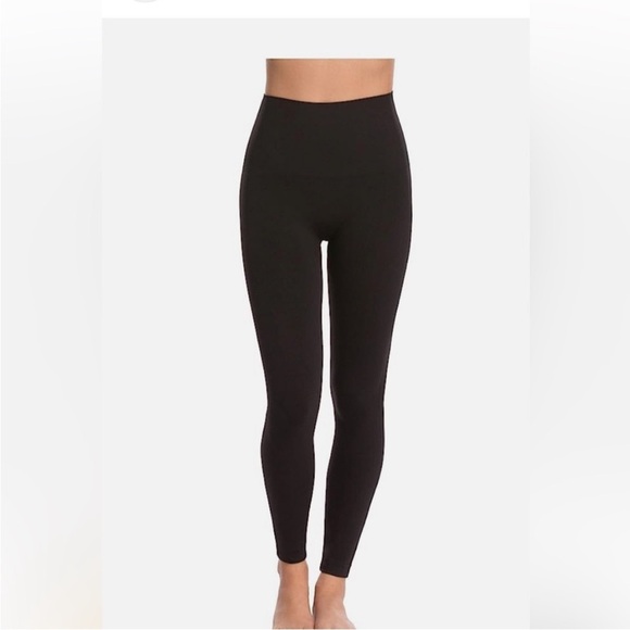 SPANX Women’s Leggings Black Large RN112121 - Picture 1 of 6